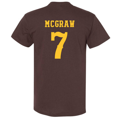 Wyoming - NCAA Football : Junus McGraw - Classic Shersey T-Shirt-1