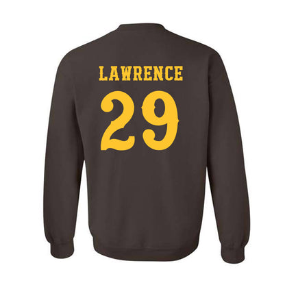 Wyoming - NCAA Football : Jaden Lawrence - Classic Shersey Crewneck Sweatshirt-1