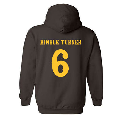 Wyoming - NCAA Football : Kaiden Kimble Turner - Classic Shersey Hooded Sweatshirt-1