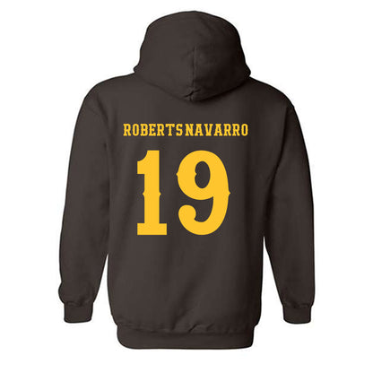 Wyoming - NCAA Women's Volleyball : Senna Roberts-Navarro - Classic Shersey Hooded Sweatshirt-1