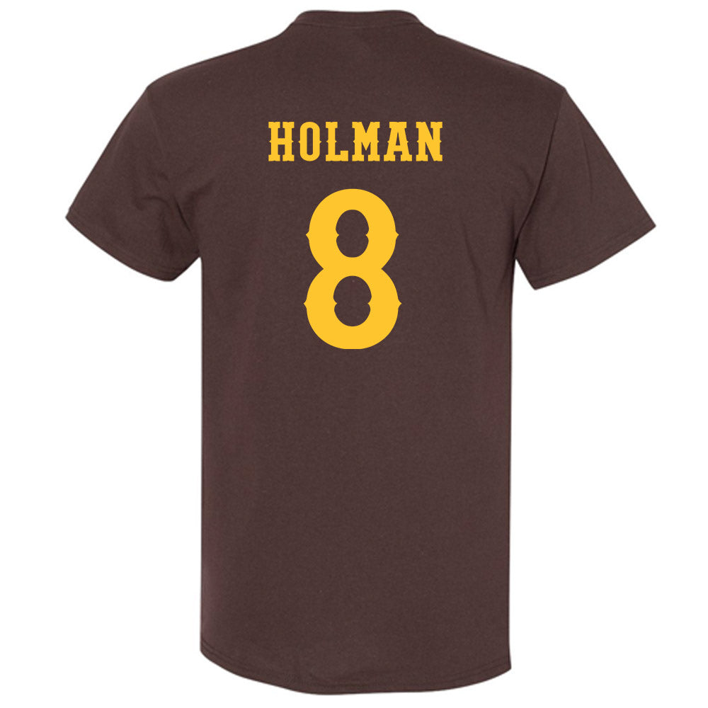 Wyoming - NCAA Football : Markell Holman - Classic Shersey T-Shirt-1