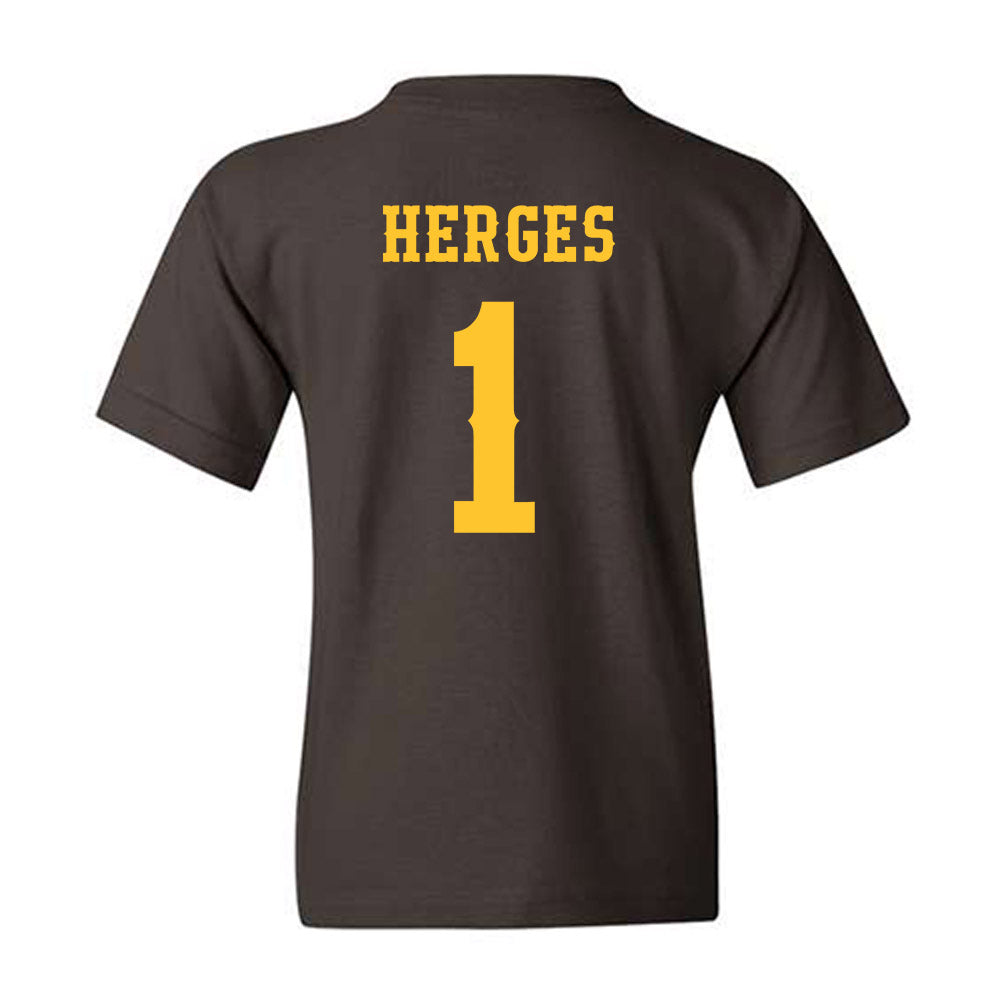 Wyoming - NCAA Women's Soccer : Julia Herges - Classic Shersey Youth T-Shirt-1