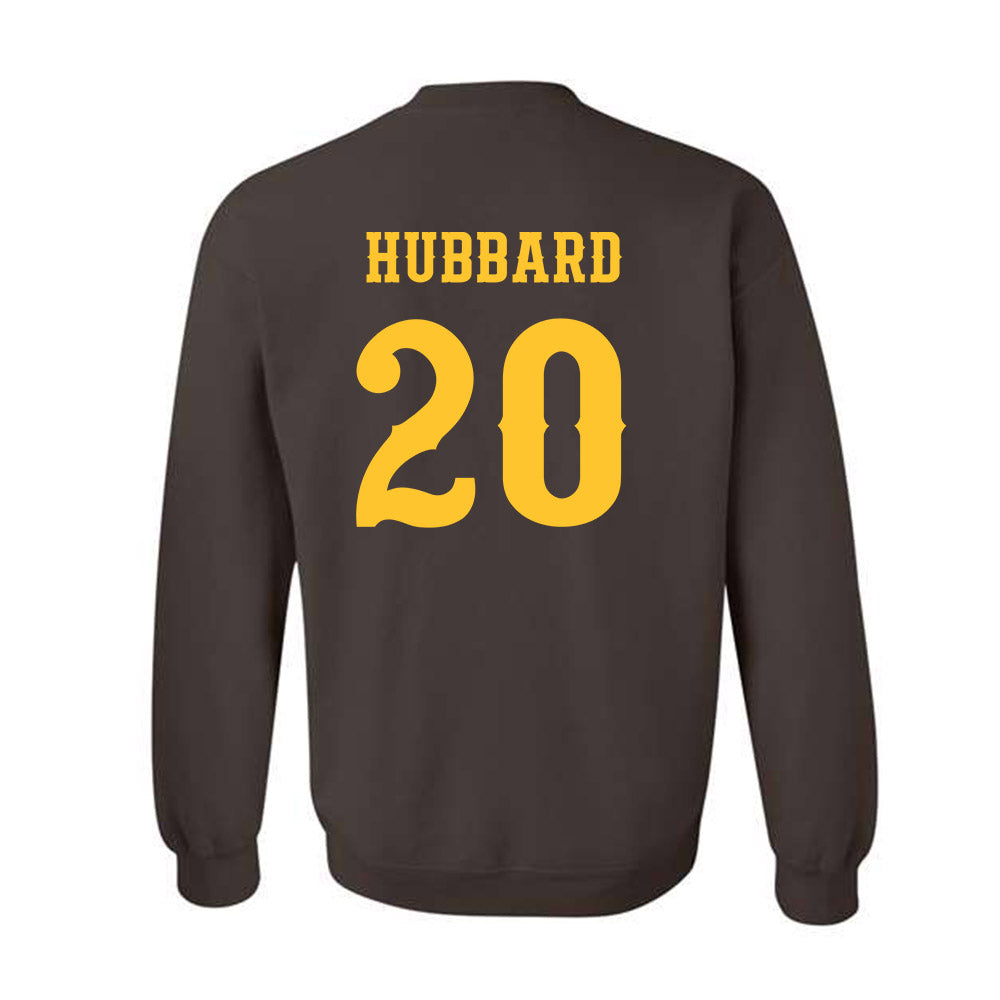 Wyoming - NCAA Football : Diore Hubbard - Classic Shersey Crewneck Sweatshirt-1