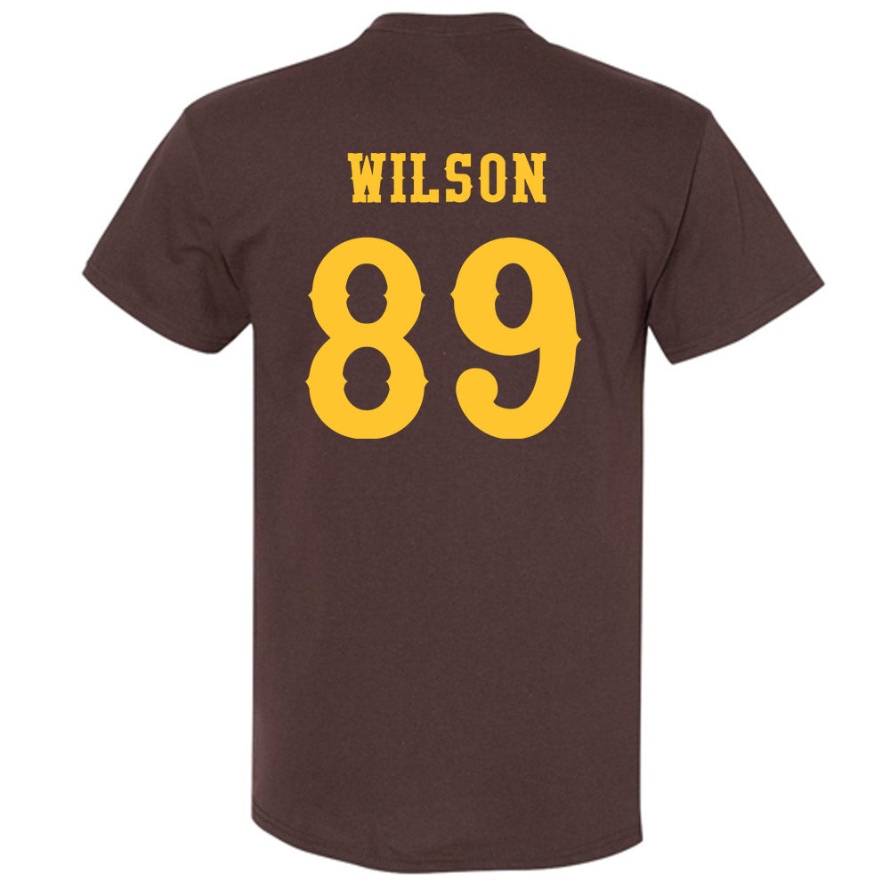 Wyoming - NCAA Football : Jake Wilson - Classic Shersey T-Shirt-1