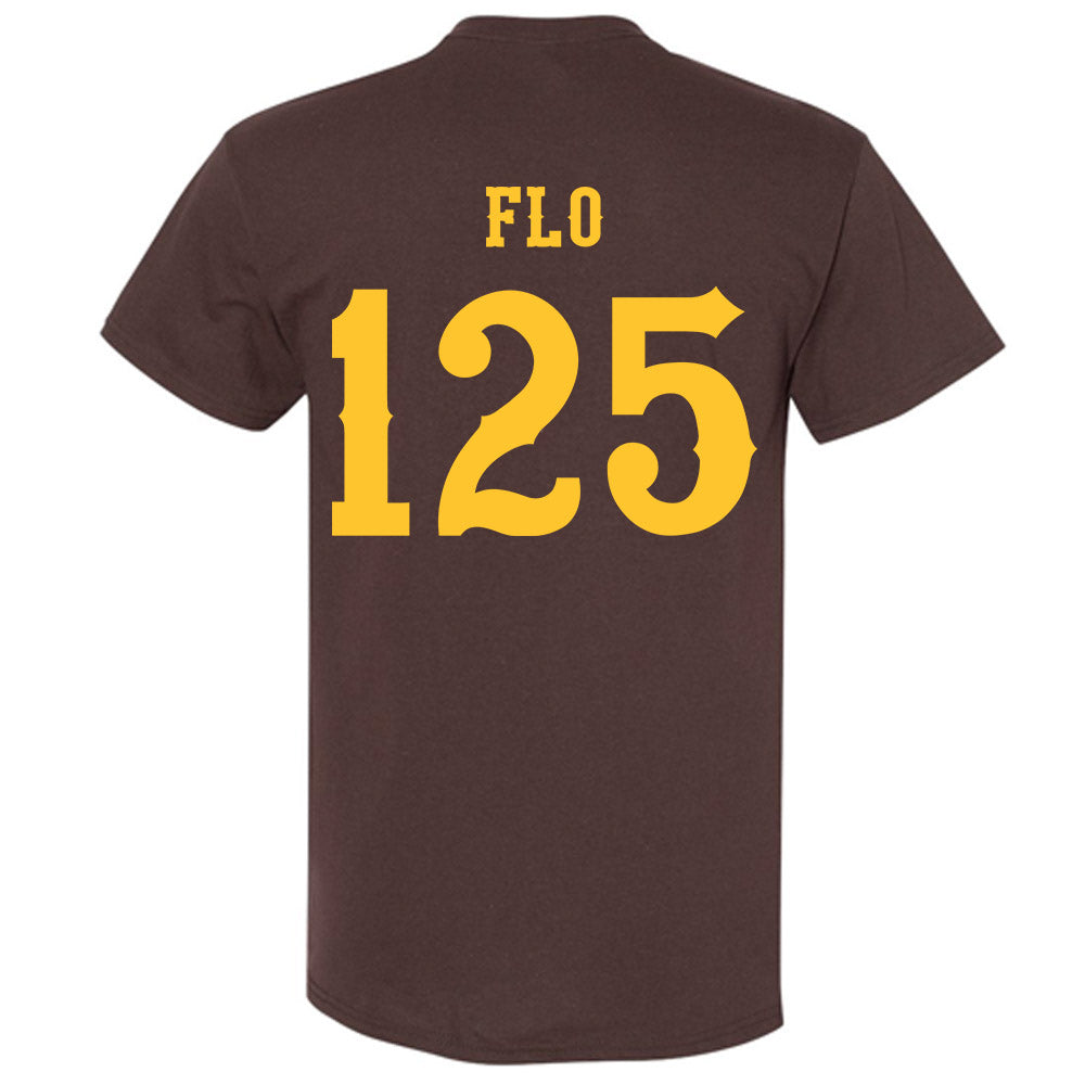 Wyoming - NCAA Wrestling : Cael Flo - Classic Shersey T-Shirt-1
