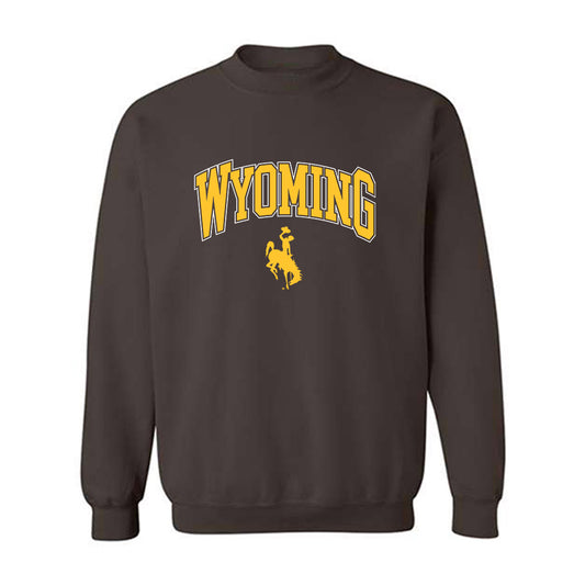Wyoming - NCAA Football : Dante Bruley - Classic Shersey Crewneck Sweatshirt-0
