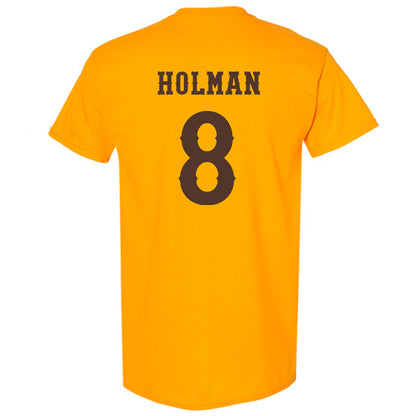 Wyoming - NCAA Football : Markell Holman - Classic Shersey T-Shirt-1