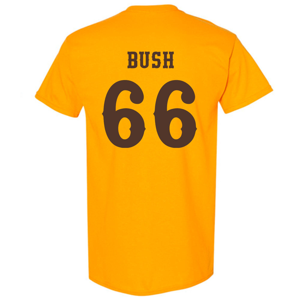 Wyoming - NCAA Football : Johnathan Bush - Classic Shersey T-Shirt-1