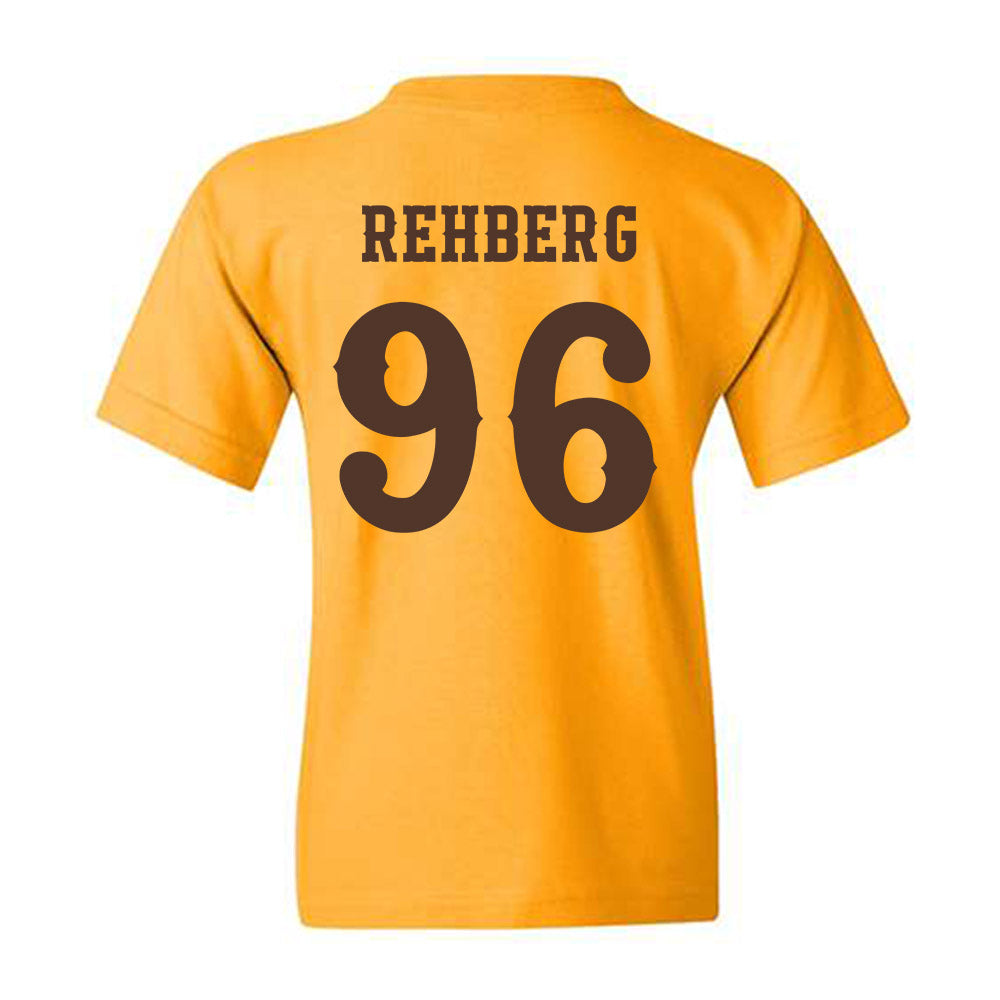 Wyoming - NCAA Football : Henry Rehberg - Classic Shersey Youth T-Shirt-1