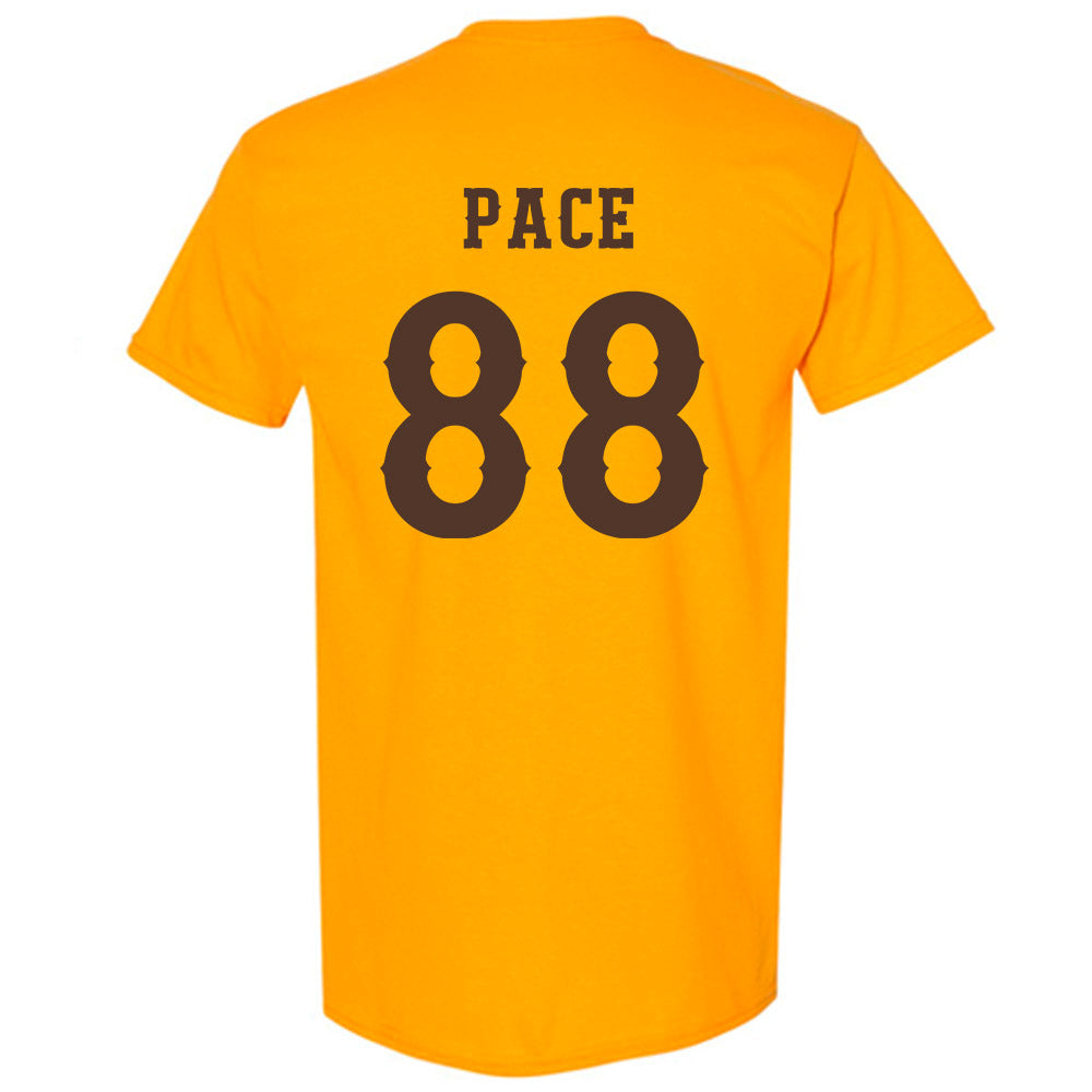 Wyoming - NCAA Football : Landon Pace - Classic Shersey T-Shirt-1