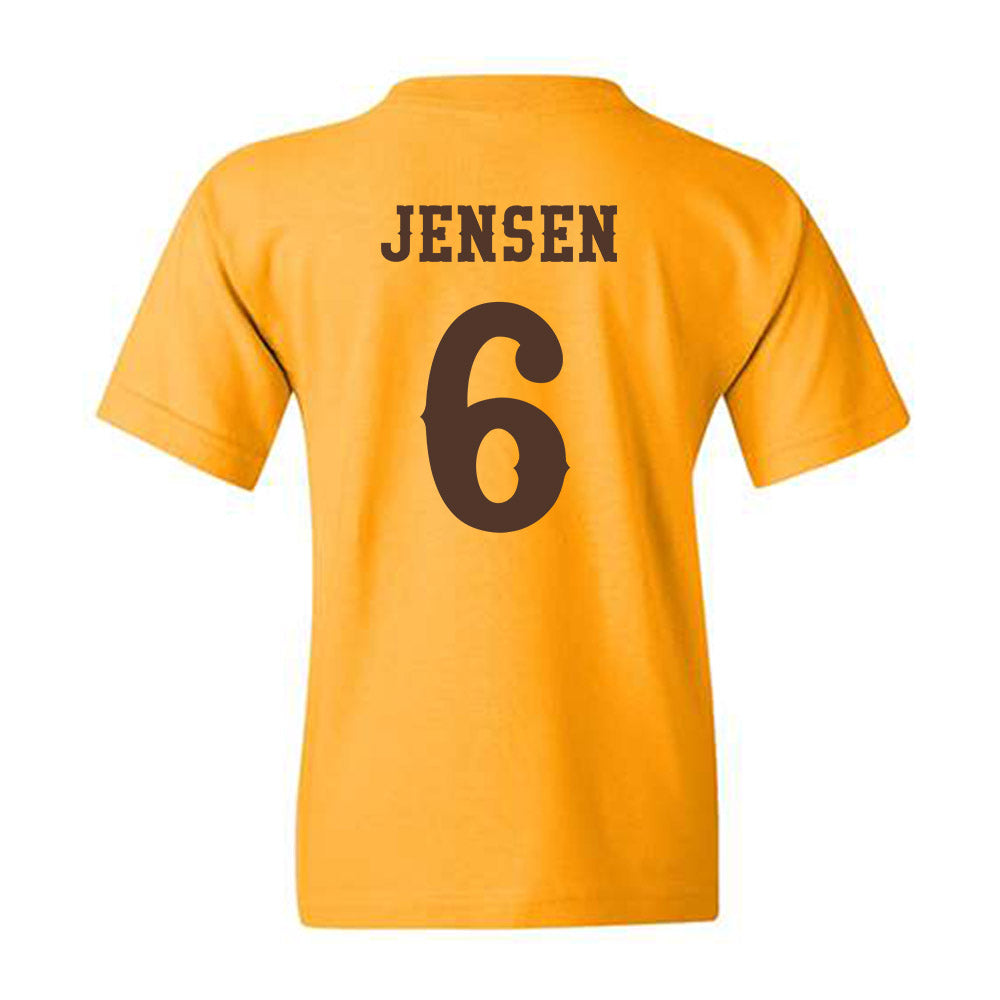 Wyoming - NCAA Women's Volleyball : Ruby Jensen - Classic Shersey Youth T-Shirt-1