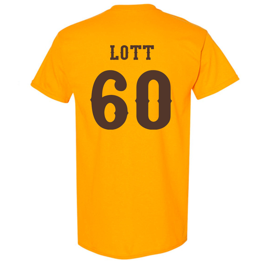 Wyoming - NCAA Football : Grant Lott - Classic Shersey T-Shirt-1