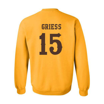 Wyoming - NCAA Women's Soccer : Jordan Griess - Classic Shersey Crewneck Sweatshirt-1