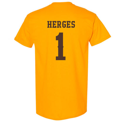 Wyoming - NCAA Women's Soccer : Julia Herges - Classic Shersey T-Shirt-1