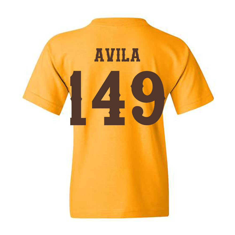 Wyoming - NCAA Wrestling : Antonio Avila - Classic Shersey Youth T-Shirt-1