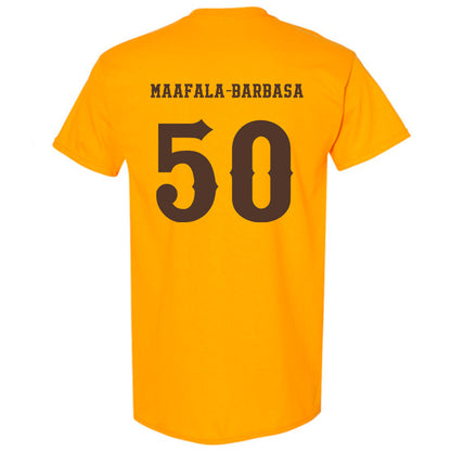 Wyoming - NCAA Football : Tanielu Maafala-Barbasa - Classic Shersey T-Shirt-1