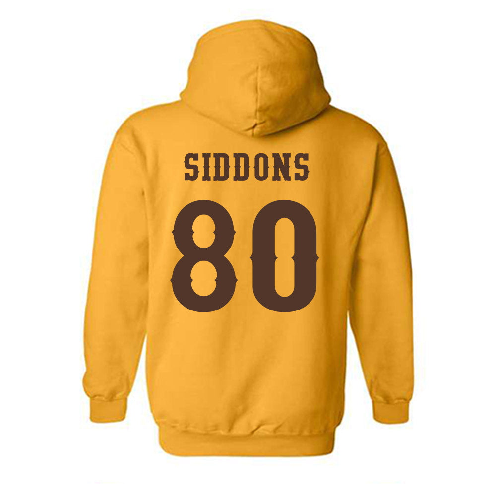 Wyoming - NCAA Football : Tyler Siddons - Classic Shersey Hooded Sweatshirt-1