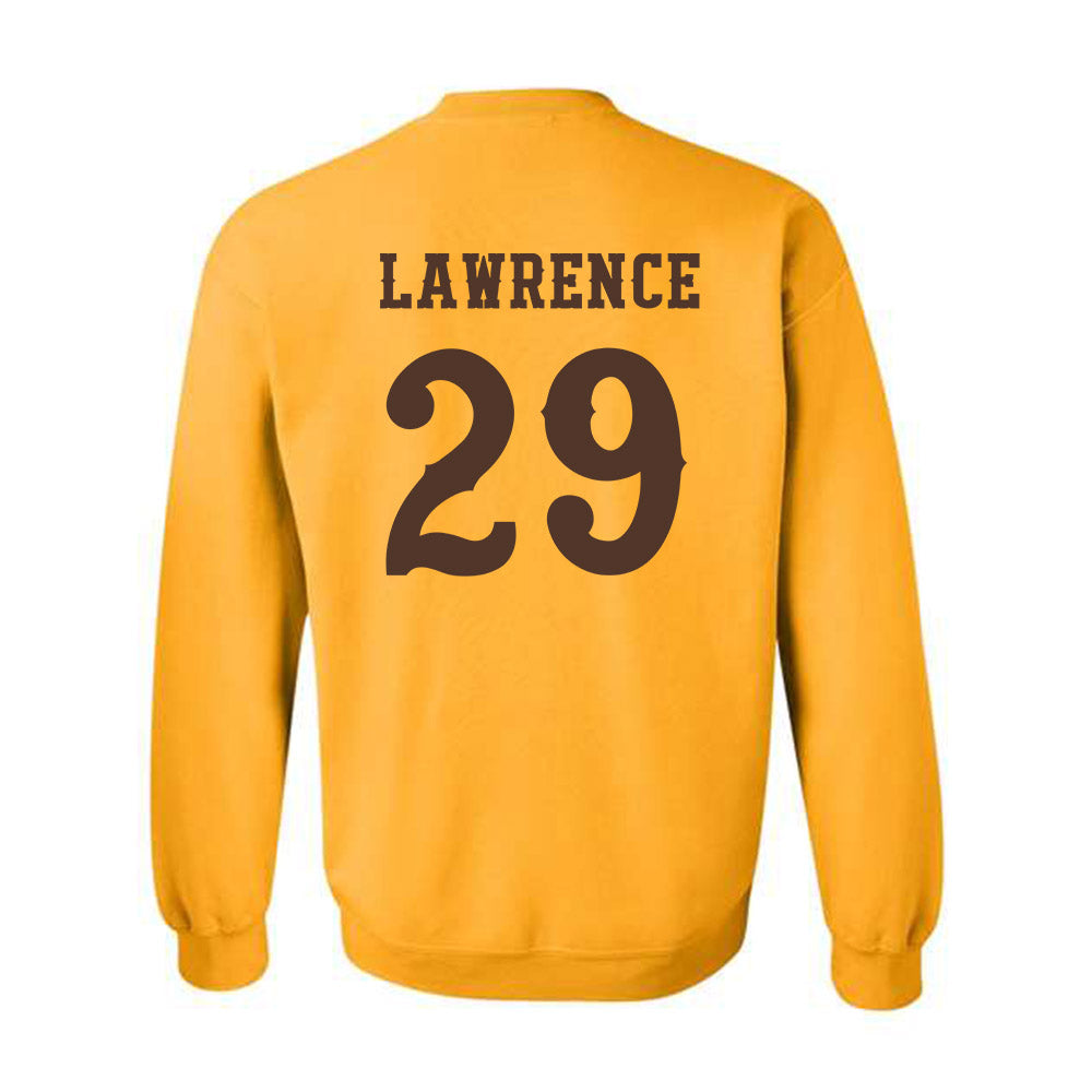 Wyoming - NCAA Football : Jaden Lawrence - Classic Shersey Crewneck Sweatshirt-1