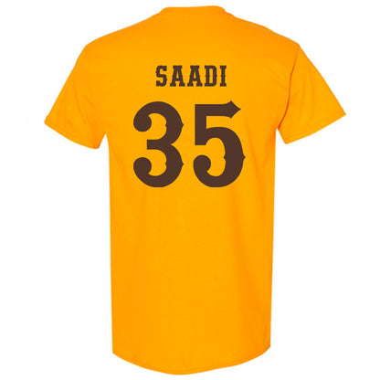 Wyoming - NCAA Men's Basketball : Simm-Marten Saadi - Classic Shersey T-Shirt-1