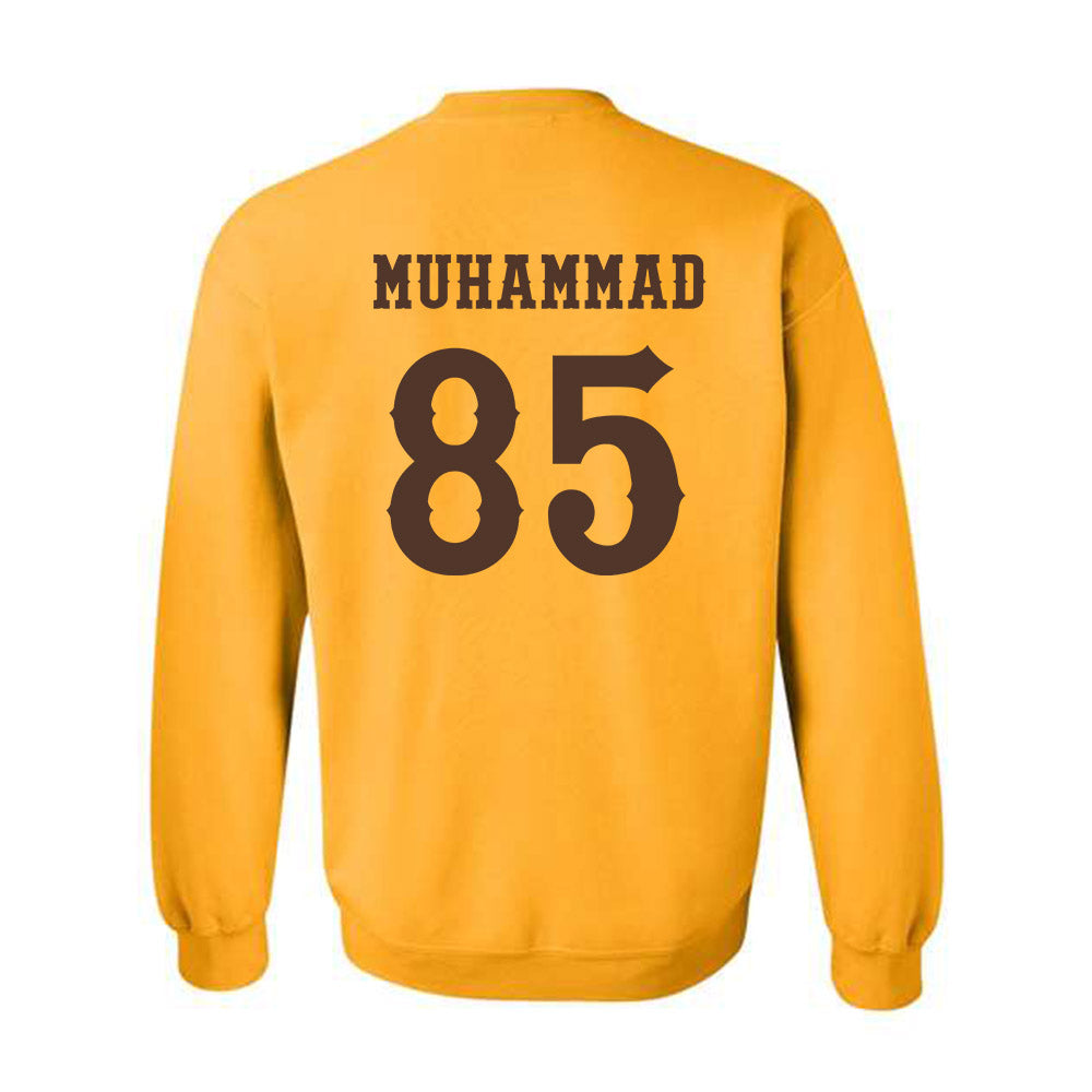 Wyoming - NCAA Football : Ishmael Muhammad - Classic Shersey Crewneck Sweatshirt-1