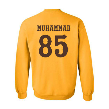 Wyoming - NCAA Football : Ishmael Muhammad - Classic Shersey Crewneck Sweatshirt-1