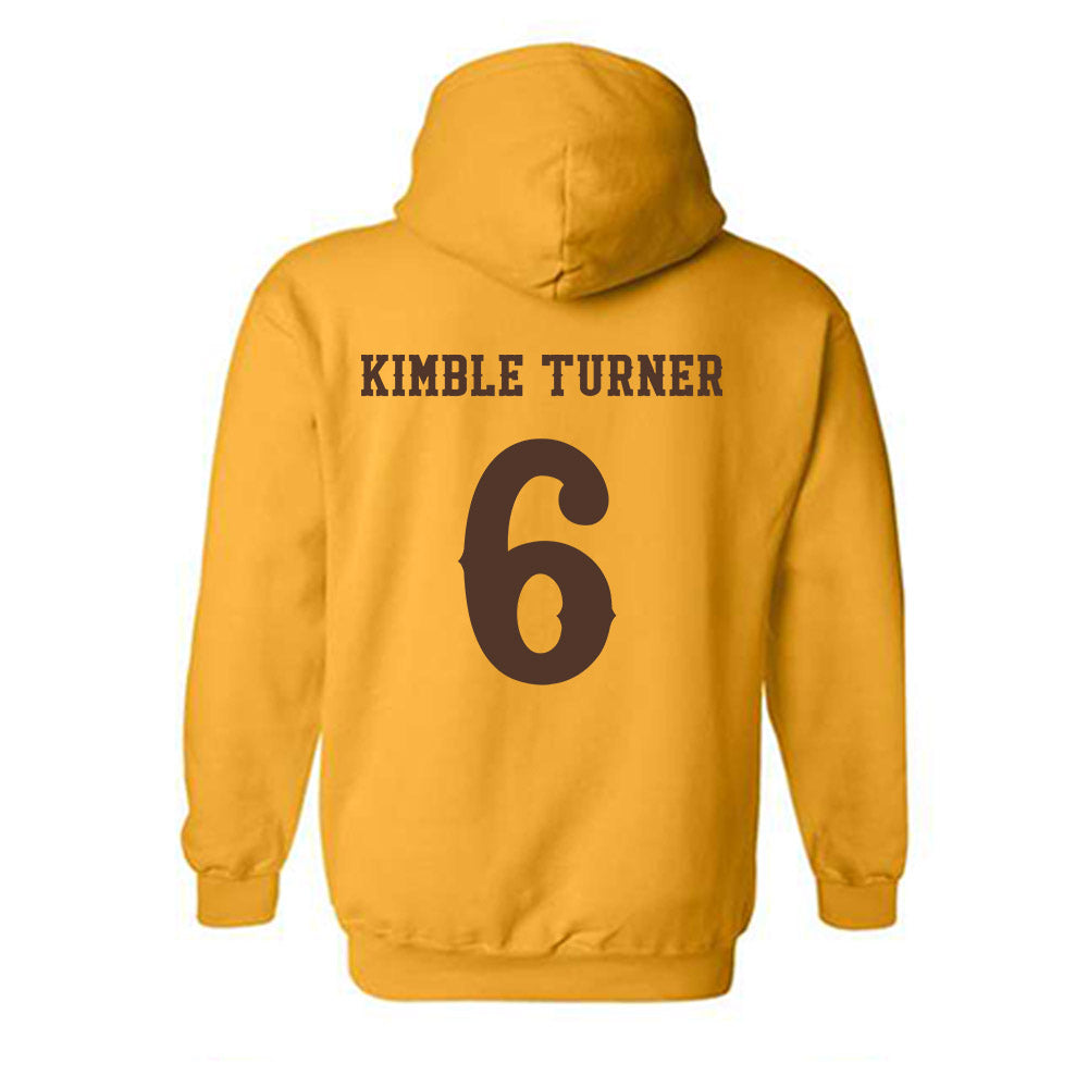 Wyoming - NCAA Football : Kaiden Kimble Turner - Classic Shersey Hooded Sweatshirt-1