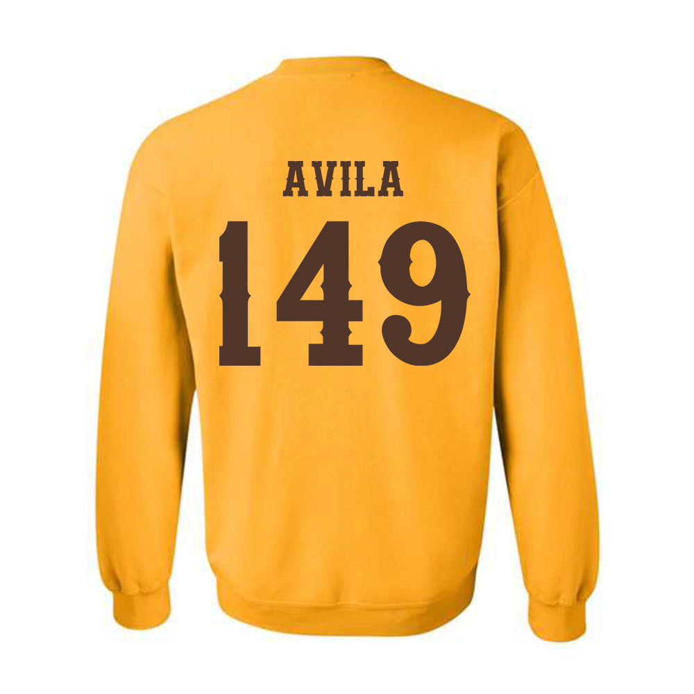 Wyoming - NCAA Wrestling : Antonio Avila - Classic Shersey Crewneck Sweatshirt-1