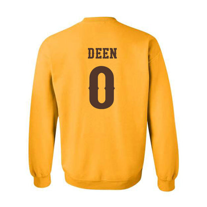 Wyoming - NCAA Football : Tyson Deen - Classic Shersey Crewneck Sweatshirt-1