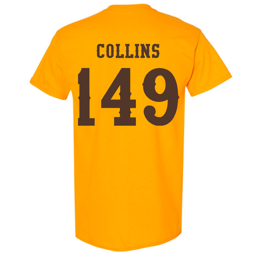 Wyoming - NCAA Wrestling : Austin Collins - Classic Shersey T-Shirt-1