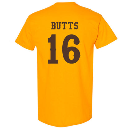 Wyoming - NCAA Football : Karson Butts - Classic Shersey T-Shirt-1