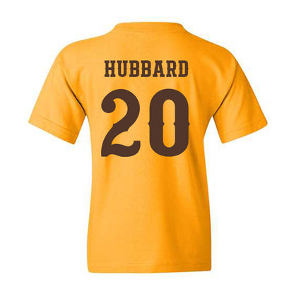 Wyoming - NCAA Football : Diore Hubbard - Classic Shersey Youth T-Shirt-1
