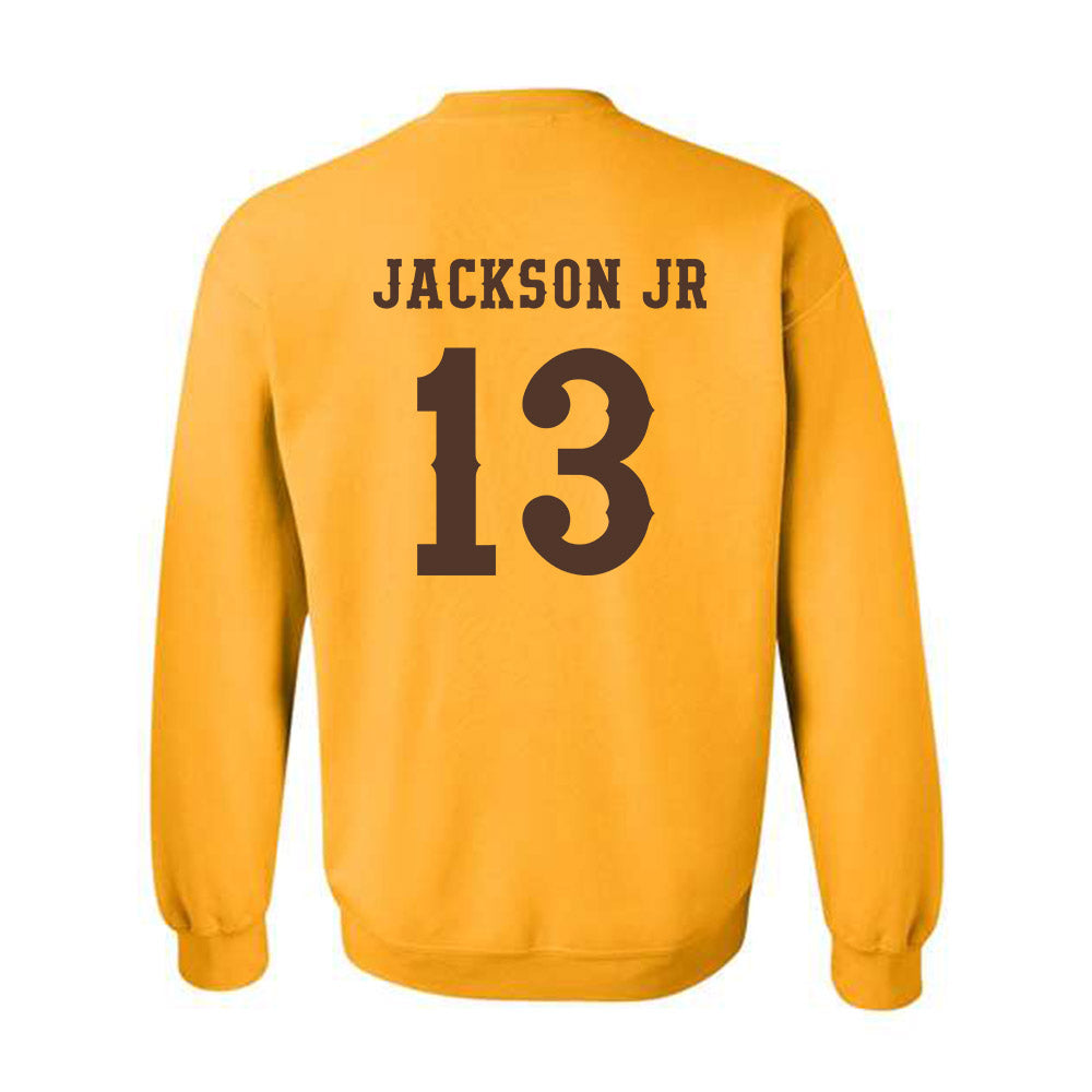 Wyoming - NCAA Football : Pierre Jackson Jr - Classic Shersey Crewneck Sweatshirt-1