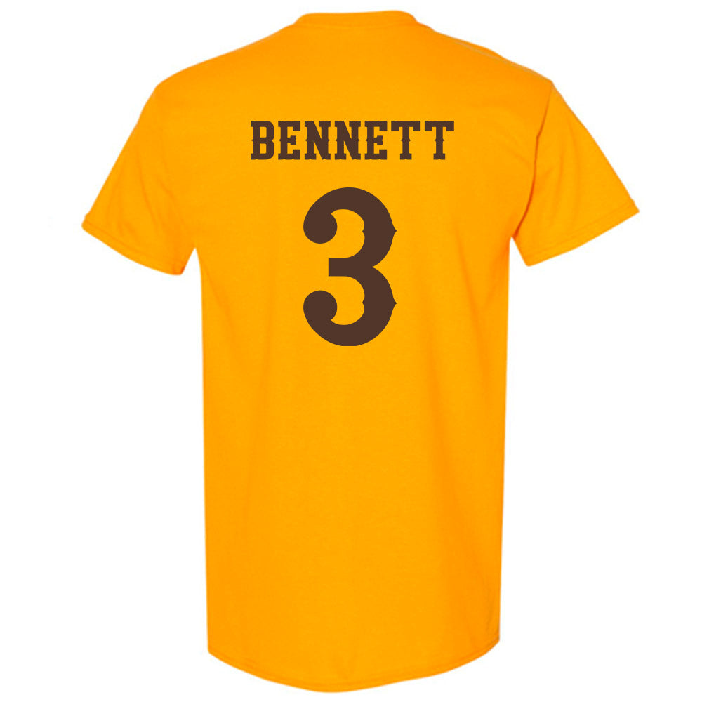 Wyoming - NCAA Men's Basketball : Khaden Bennett - Classic Shersey T-Shirt-1