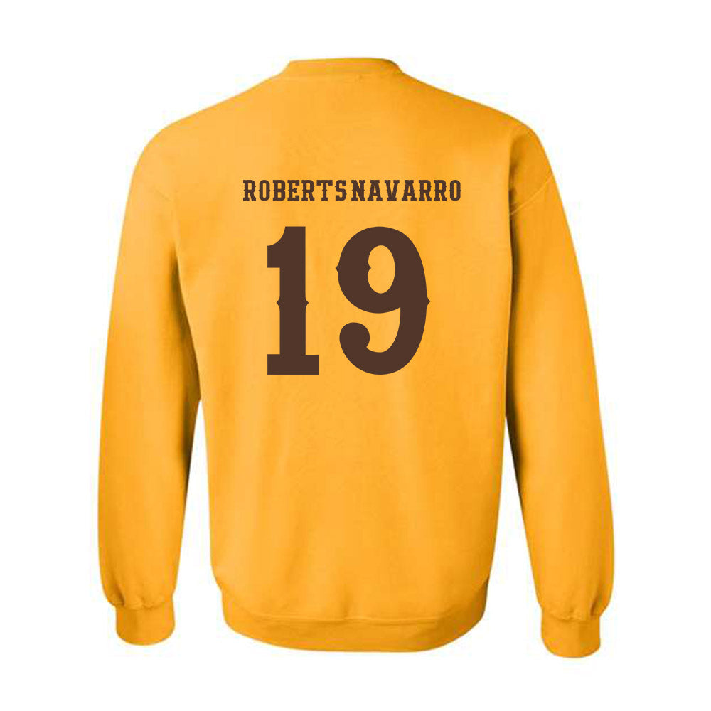 Wyoming - NCAA Women's Volleyball : Senna Roberts-Navarro - Classic Shersey Crewneck Sweatshirt-1