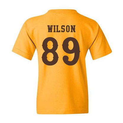 Wyoming - NCAA Football : Jake Wilson - Classic Shersey Youth T-Shirt-1