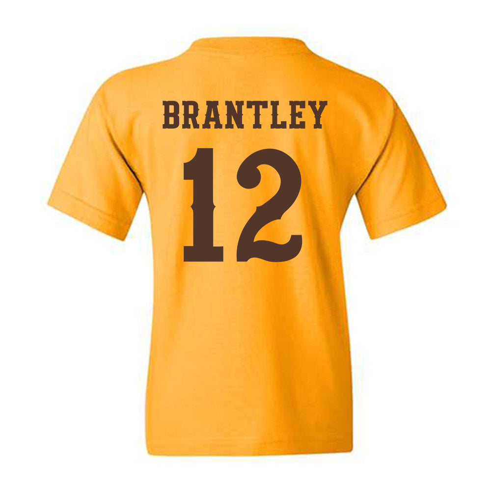 Wyoming - NCAA Football : Bricen Brantley - Classic Shersey Youth T-Shirt-1