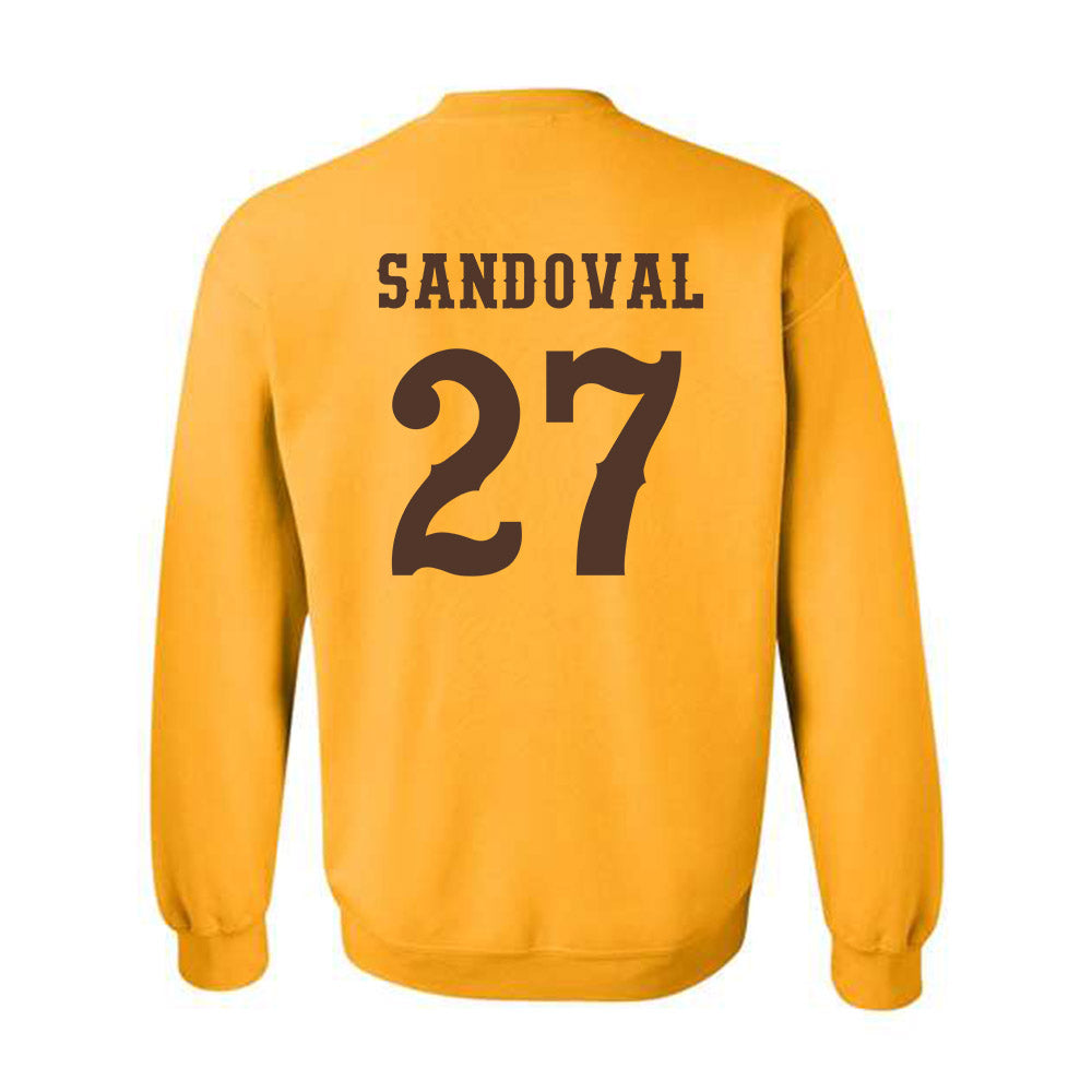 Wyoming - NCAA Football : Joaquin Sandoval - Classic Shersey Crewneck Sweatshirt