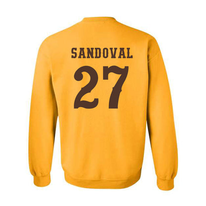 Wyoming - NCAA Football : Joaquin Sandoval - Classic Shersey Crewneck Sweatshirt