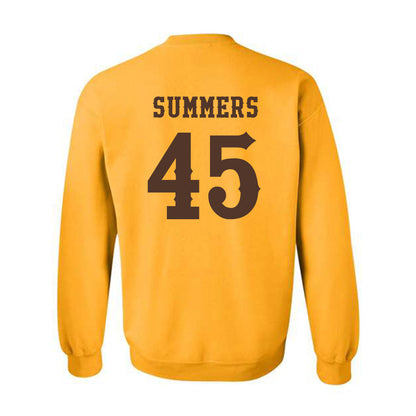 Wyoming - NCAA Men's Basketball : Neil Summers - Classic Shersey Crewneck Sweatshirt-1
