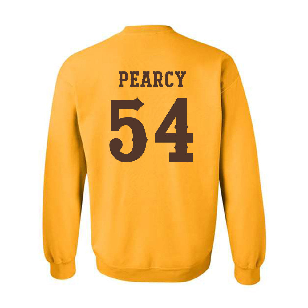 Wyoming - NCAA Football : Jonathan Pearcy - Classic Shersey Crewneck Sweatshirt-1