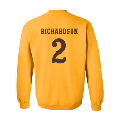 Wyoming - NCAA Football : Eric Richardson - Classic Shersey Crewneck Sweatshirt-1