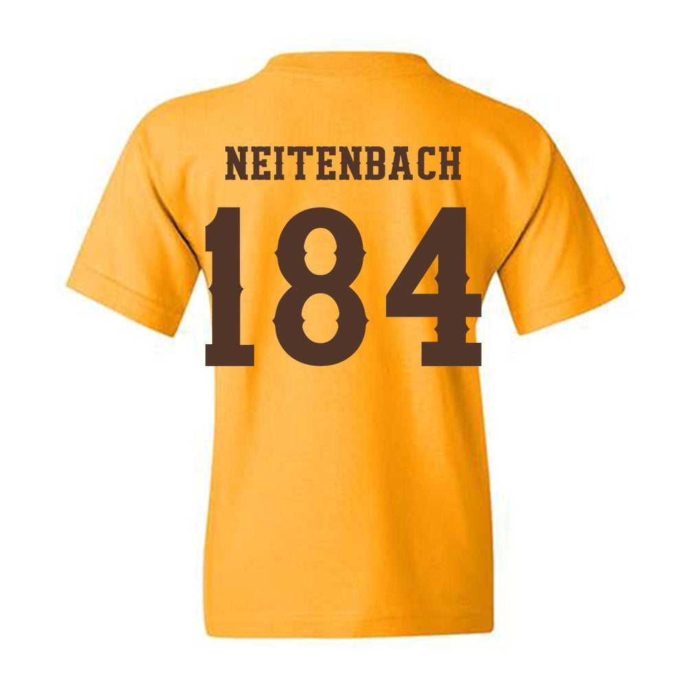 Wyoming - NCAA Wrestling : Eddie Neitenbach - Classic Shersey Youth T-Shirt-1