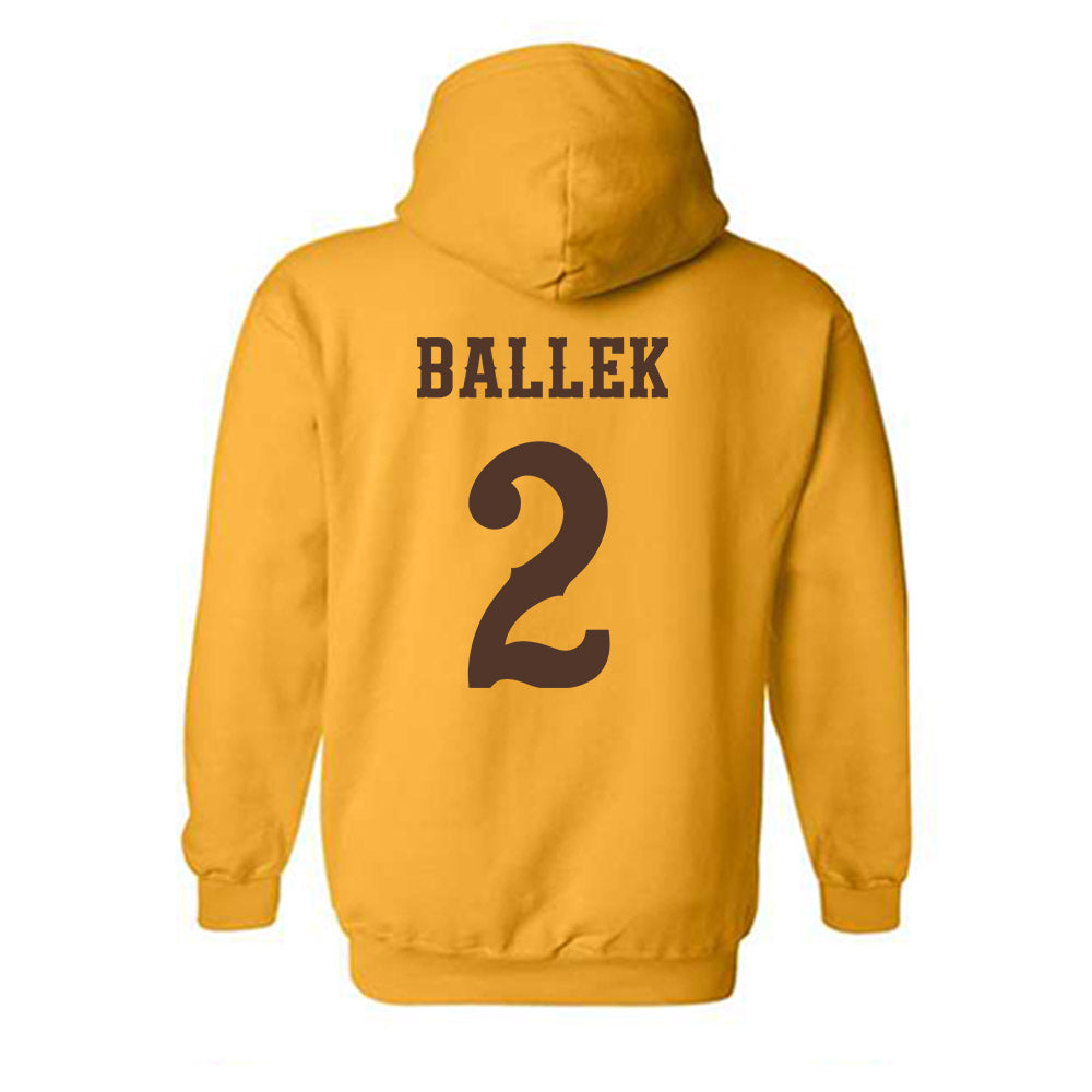 Wyoming - NCAA Women's Soccer : Kiley Ballek - Shersey Hooded Sweatshirt