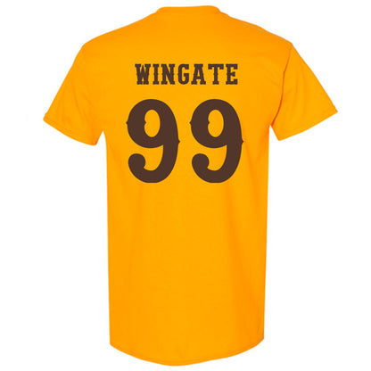 Wyoming - NCAA Football : Donnie Wingate - Classic Shersey T-Shirt-1