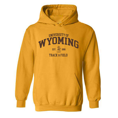Wyoming - NCAA Women's Track & Field : Brooklyn Asmus - Classic Shersey Hooded Sweatshirt-0