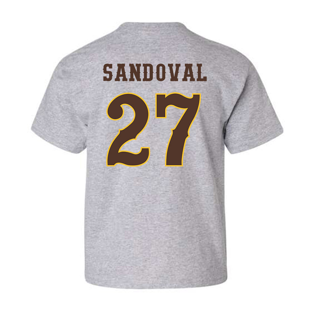 Wyoming - NCAA Football : Joaquin Sandoval - Classic Shersey Youth T-Shirt