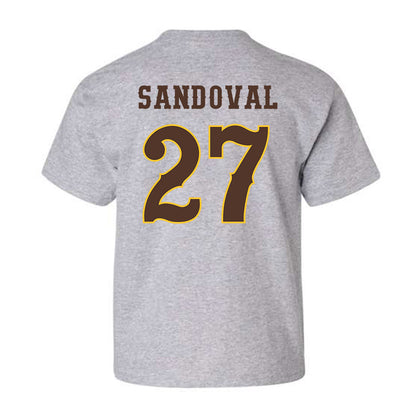 Wyoming - NCAA Football : Joaquin Sandoval - Classic Shersey Youth T-Shirt