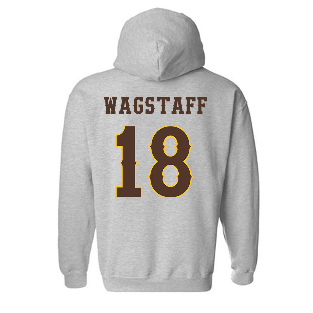 Wyoming - NCAA Women's Volleyball : Claire Wagstaff - Classic Shersey Hooded Sweatshirt