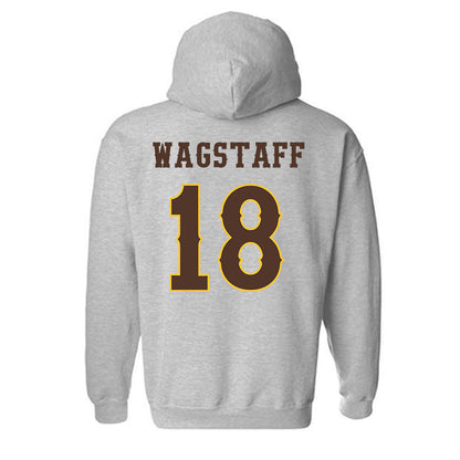 Wyoming - NCAA Women's Volleyball : Claire Wagstaff - Classic Shersey Hooded Sweatshirt