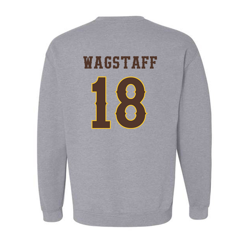 Wyoming - NCAA Women's Volleyball : Claire Wagstaff - Classic Shersey Crewneck Sweatshirt